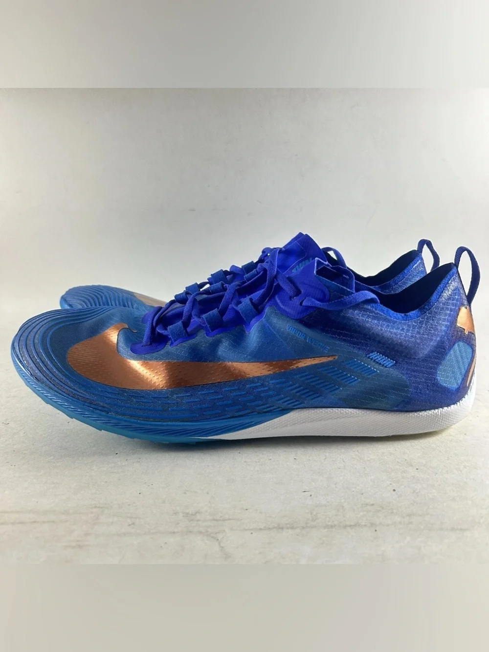 Nike Zoom Victory XC 5 Running Shoes Spikes Blue Mens Size 11 AJ0847-401